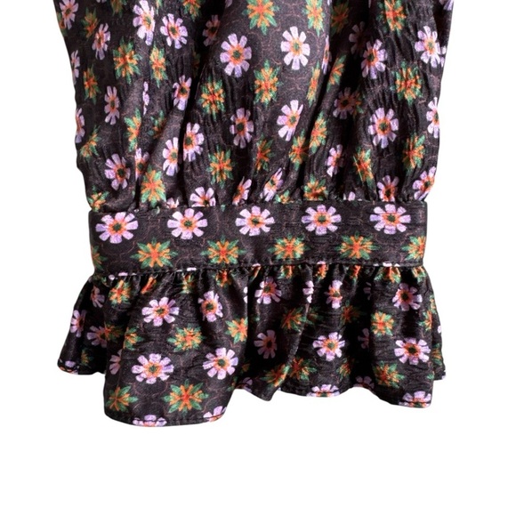 Raquel Allegra Dolly Blouse New Daisy Print Size 2 US 8-10 - Picture 6 of 7